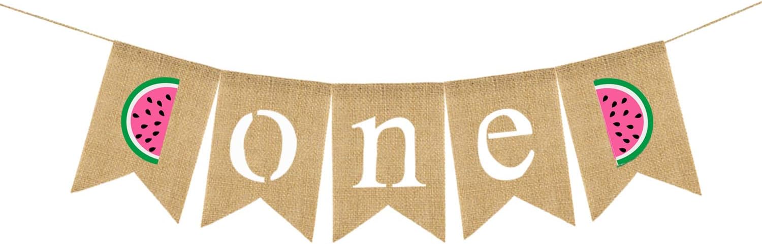 Best one in a melon high chair banner