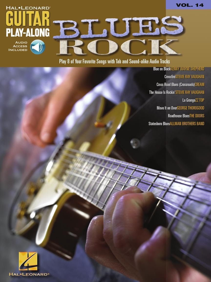 Blues Rock [With CD (Audio)] (Hal Leonard Guitar Play-Along): Guitar Play-Along Volume 14