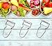 Peeler Set 3 Pack - Star, Julienne, and Tomi - Sharp Swiss Steel Blades with Ergonomic Non-Slip Stainless Steel Handles - by Bovado USA