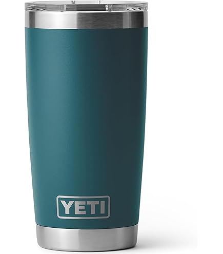 Amazon.com | YETI Rambler 20 oz Tumbler, Stainless Steel, Black 2