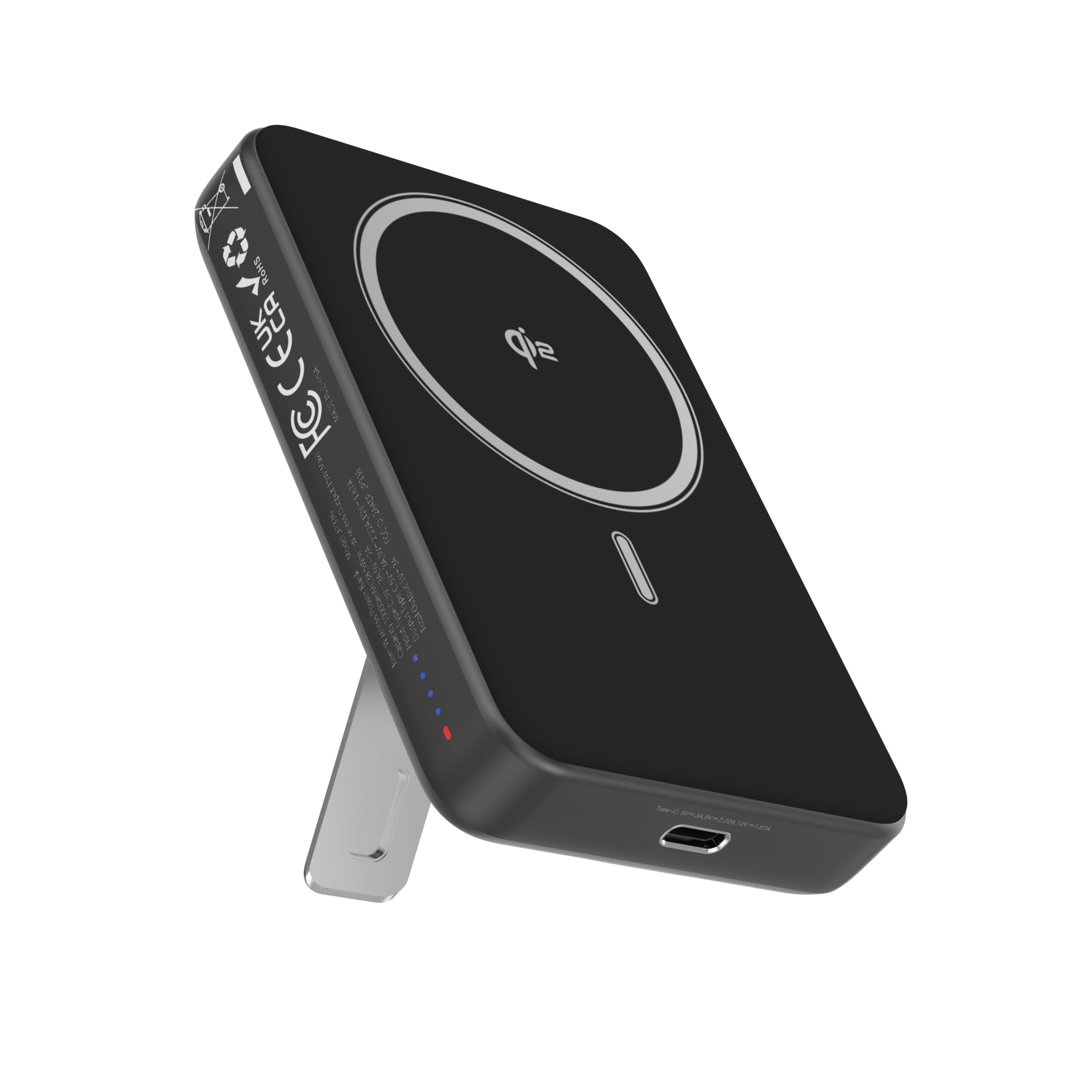 Photo 1 of TESSAN Magnetic Portable Charger Travel Essentials, Qi2 Certified, 10,000mAh Wireless Power Bank Battery Pack PD22.5W for Magsafe Fast Charging, Compatible with iPhone 17/16/15/14, Samsung, AirPods