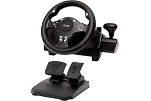 DOYO Gaming Racing Wheel for Xbox One, Steering Wheels Driving Sim Car Simulator Volante PC Pedals and Paddle Shifters for PC