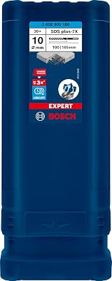 Bosch 30x EXPERT SDS Plus-7X Hammer Drill Bit 10 mm x 100 x 165 mm view 2