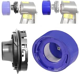 Amazon.com: Kit de filtro trasero y cubierta trasera de repuesto para  aspiradora Dyson V7 V8 : Hogar y Cocina