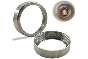 DICSLEY 2 Pack RP22734 Shower Valve Bonnet Nut Replacement Unit for Faucet Bonnet Nut for R10000-UNBX, R10000-UNBXHF, R10000-UNWS,1300 1400 Series Tub and Shower Faucets