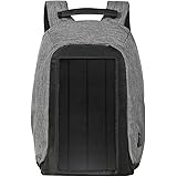 Jauch Solar Backpack London 40 Anti Theft | 10W Integrated Solar Panel with 5V USB Charging Port | 40 Litres | Water Resistan