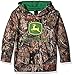 John Deere Boys' Mossy Oak Print JD Logo Fleece Hoodie
