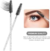 SWKJ 60pc Disposable Eyelash Brushes Spoolies Mascara Wand Applicator Cosmetic view 4