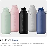 Chillys Series 2 Flip Bottle 500ml Blush Pink with Sports Lid view 5