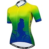 Cycling Jersey Women Summer Bike Shirts Road Bike Jackets Short Sleeve MTB Jersey Quick Dry