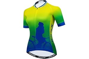 Hotlion Women's Cycling Jersey Ladies Bike Clothes Road MTB Bicycle Shirt CU66