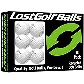 Titleist AVX Golf Balls (12 Pack) - Mint Quality, Used Golf Balls Refinished by Lostgolfballs.com, Like New with No Logos