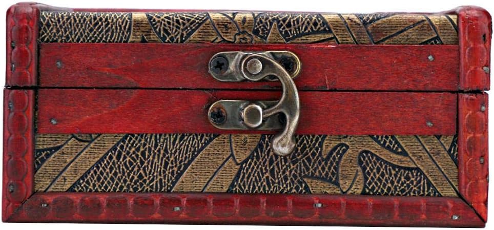 TMISHION Caja de Almacenamiento de Cofre del Tesoro, Caja de