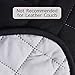 RHF Reversible Sofa Cover - Couch Covers for 3 Cushion Couch, Living Room - Black/Gray