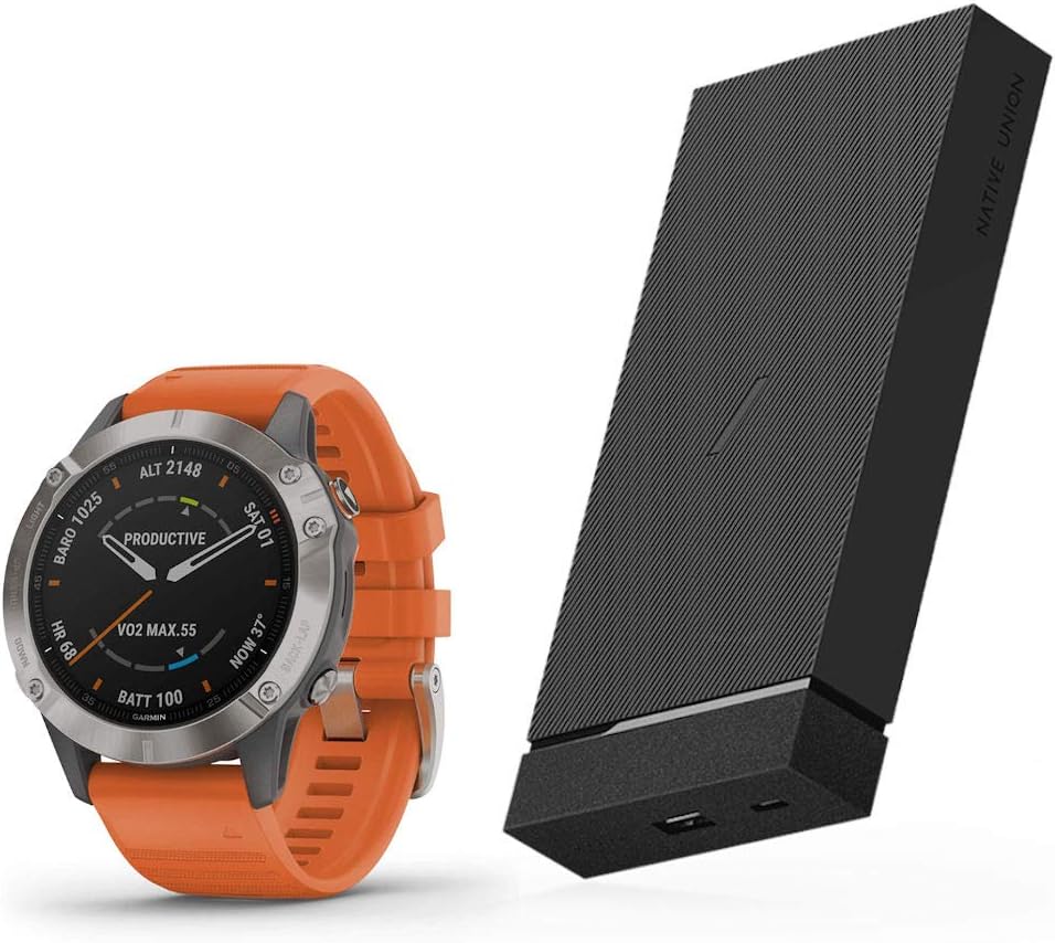 Garmin Fenix 6 Sapphire, Premium GPS Watch, features