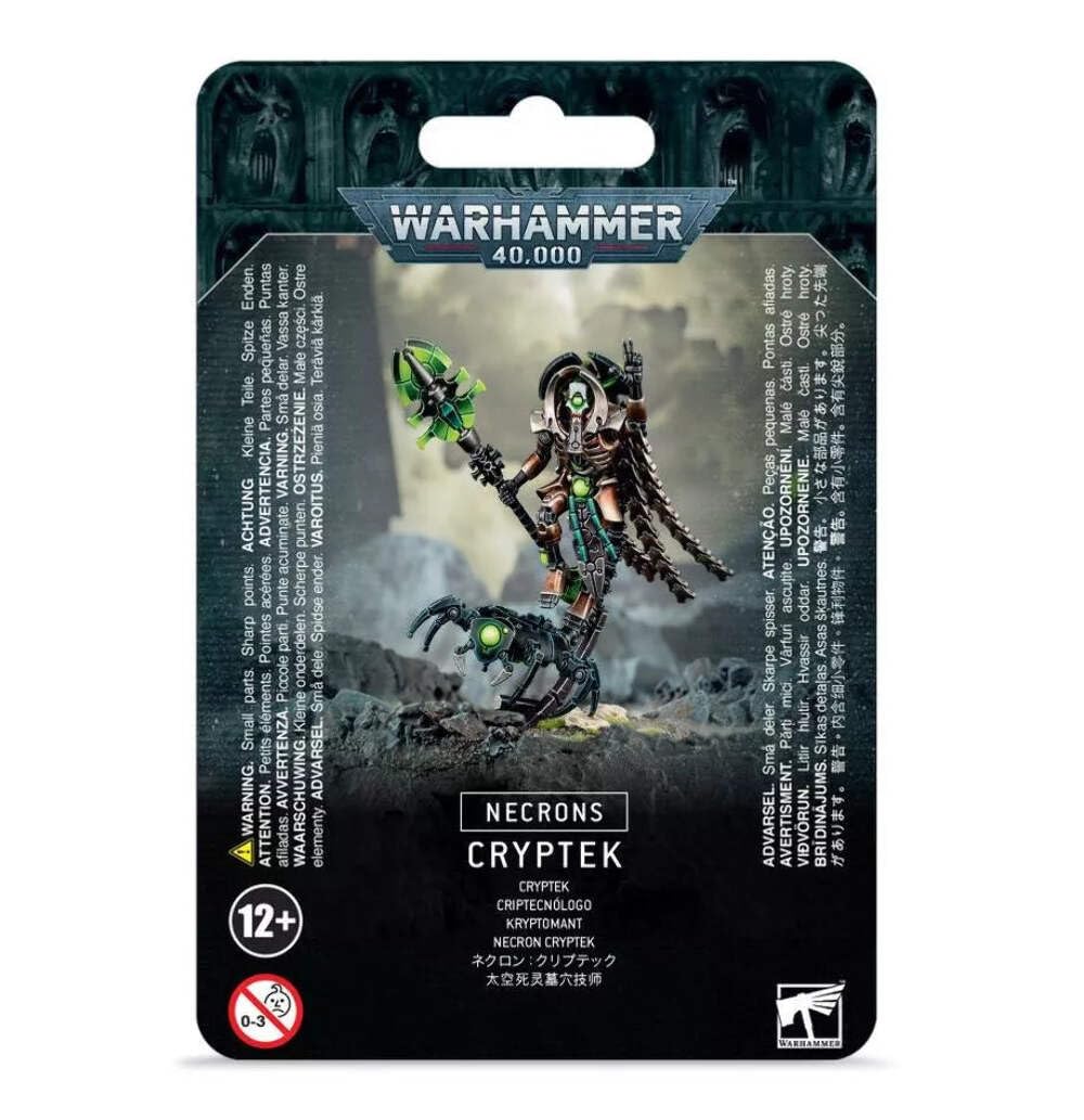 Games Workshop Warhammer 40k - Necron Cryptek, Black