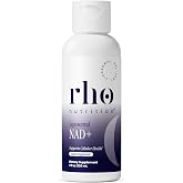 Rho Nutrition Liposomal NAD+ Liquid Supplement | High Absorption Formula, Active NAD+, Cellular Health, Healthy Aging &amp; Energy Metabolism, 30 Servings