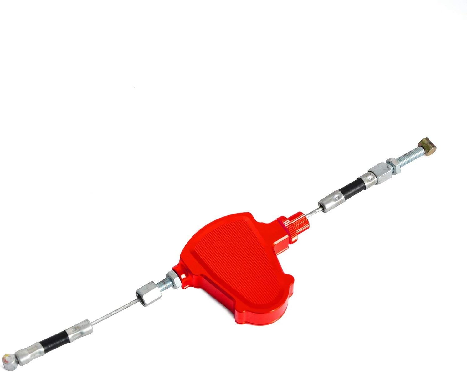 H2RACING Red Motorcycle CNC Easy Pull Clutch Activator for GS500 1989-2008,500E 1994-1998,500F 2004-2009,GSX-R1000 2009-2016,R600/750 2011-2016,S1000/F/ABS 2015-2016