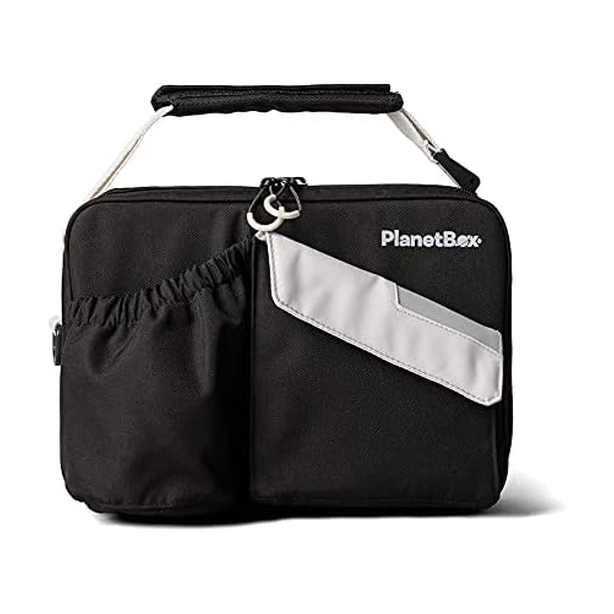 Photo 1 of ***DIRTY*** PlanetBox Insulated Lunch Bag – Black Currant Edition Carry Bag with Pockets for Water Bottle and Snacks – Durable, Easy to Clean, and BPA Free