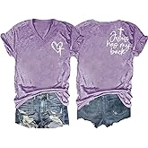 Jesus Has My Back Tee Womens Plus Size Faith in Jesus V Neck Christian Inspirational Graphic Top