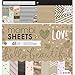 me & my BIG ideas Gold Rush Mambi Sheets, 12-Inch by 12-Inch