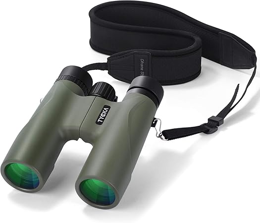 Amazon Tycka 大人用双眼鏡 10x32 Hd軽量コンパクト双眼鏡 防水 防霧 マルチコート光学とbak 4プリズム アウトドア バードウォッチングスポーツゲーム用 ショルダーストラップ付き 双眼鏡 通販
