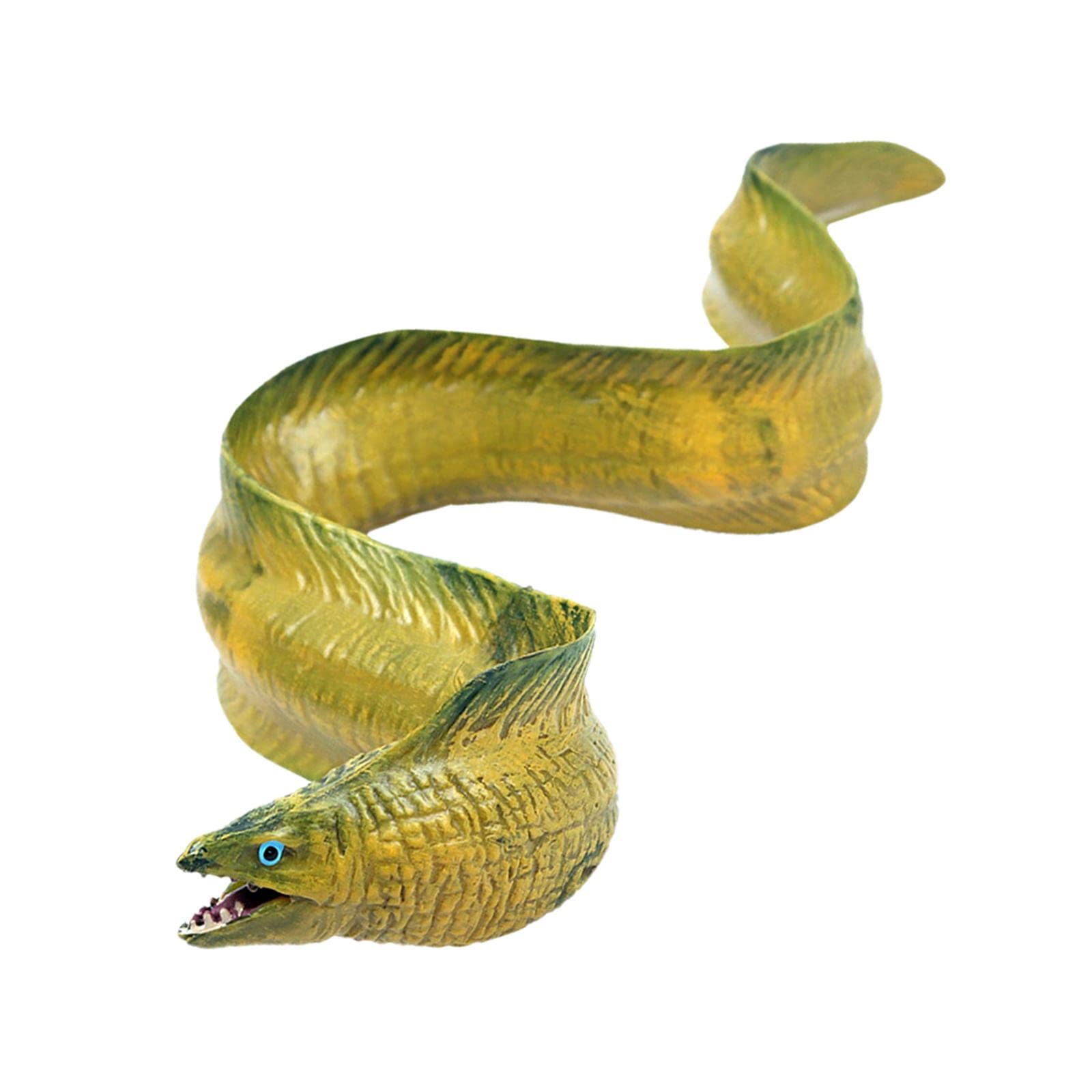 Baoblaze Eel Model Toy Plastic Electric Eel Toy Realistic Sea Animal Figures Simulation Marine Animal Toys Early Learning Educational Toy Party Favors for Kids Girls Toddlers Boys Gift