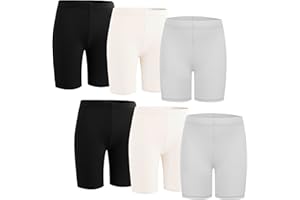 Coralup Girls Shorts Bike Shorts Summer Solid Color