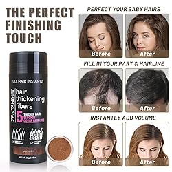 Hair Fibers for Thinning Hair for Women All-Natural