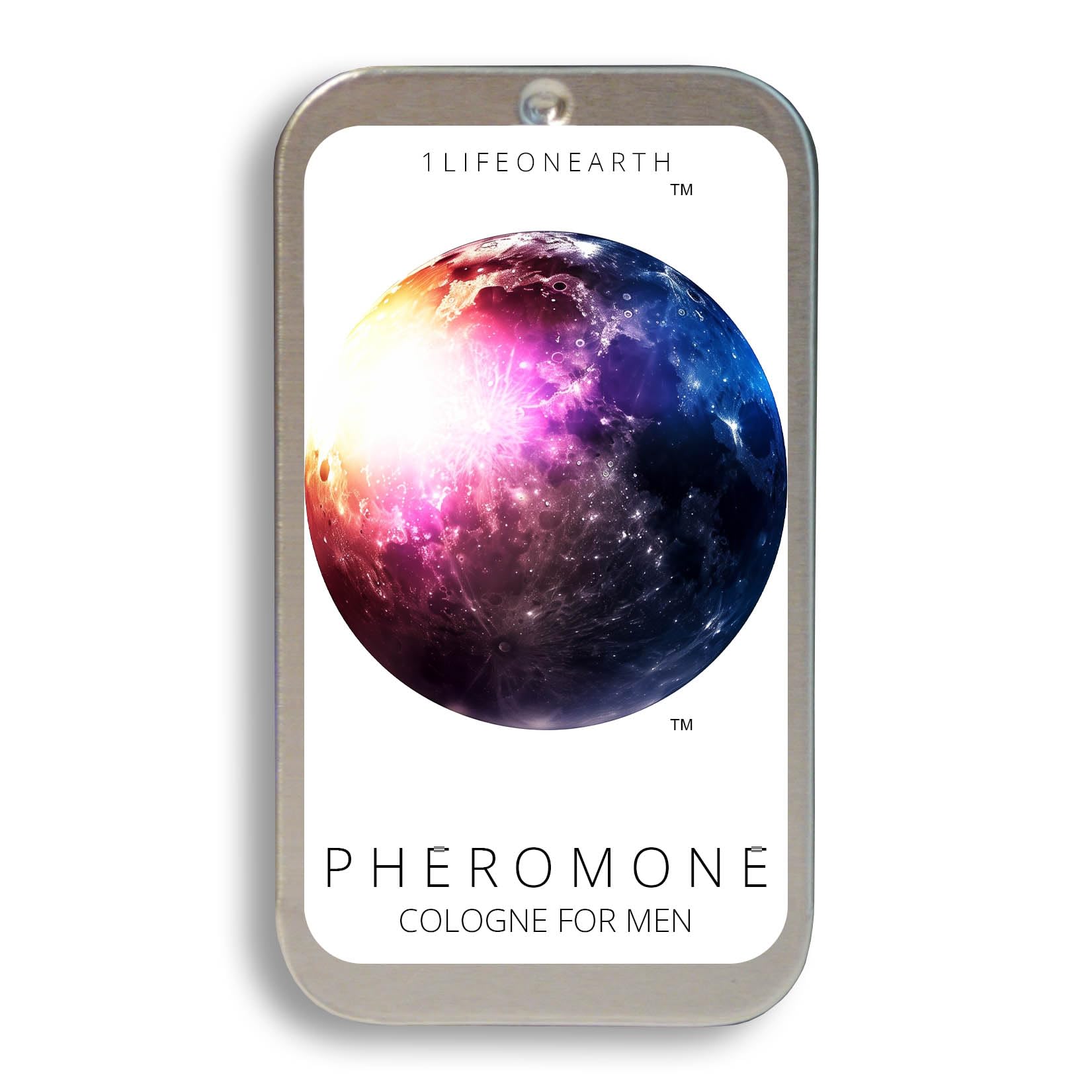 Pheromone Cologne for Men to Attract Women Solid Compact Tin 0.35 oz