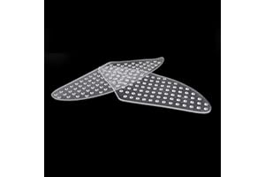 Areyourshop Tank Traction Pad Side Gas Knee Grip Protector For Honda CBR 600 1000 RR CB400 CB400V-TEC DN-01, for Kawasaki ZX636R/ZX6RR Z1000, for Yamaha FZ1 FAZER R1 R6