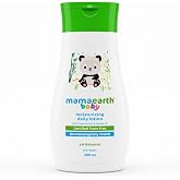 Mamaearth Daily Moisturizing Baby Body Lotion | Skin Nourishment with Shea Butter &amp; Jojoba Oil | Gentle Formula for Delicate Skin of Babies | 6.76 Fl Oz (200ml)