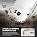 Ringke Fusion Compatible with Galaxy S7 Case, Transparent Hard Back TPU Bumper Shockproof Cover - Clear