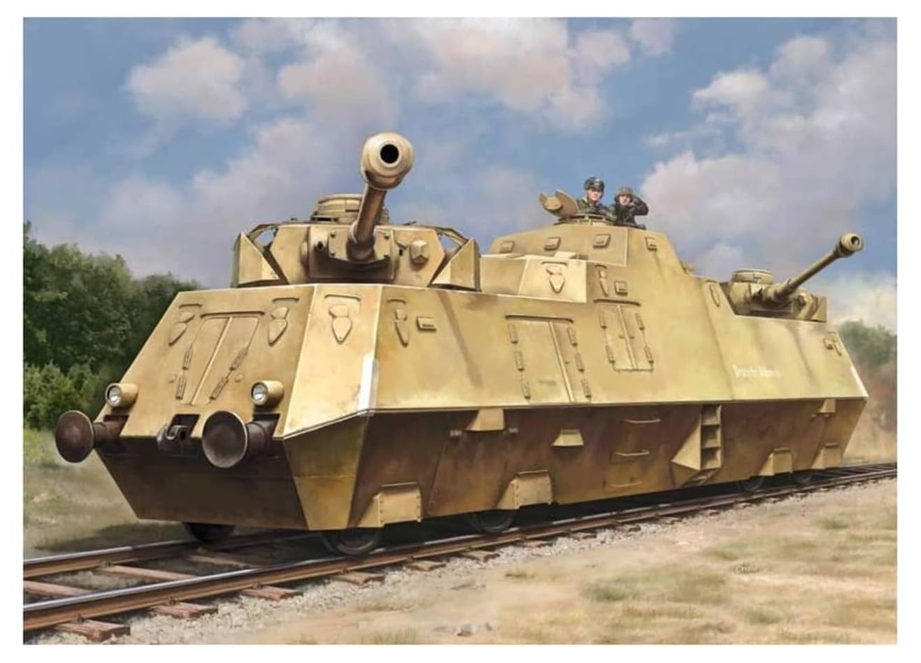 Hobbyboss 82953 Panzerjager Triebwagen 51 1:72 Model Kit