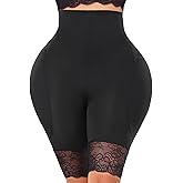 Trinorla Butt Lifting Panties Hip Enhancer Shapewear for Women Lace Hip Padded Tummy Control Underwear for bigger butt