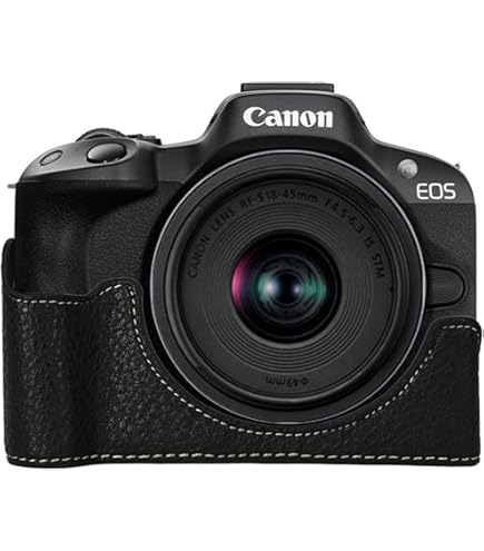 Amazon.com : MUZIRI KINOKOO EOS R50 Case, Retro Style Genuine