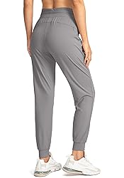 G Gradual Women's Joggers Pants with Zipper Pockets