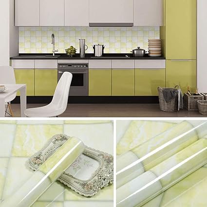 Carta Da Parati Spessa Autoadesiva Impermeabile Lavabile