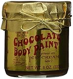 Chocolate Body Paint and Brush By Tom and Sally's - 8 Oz