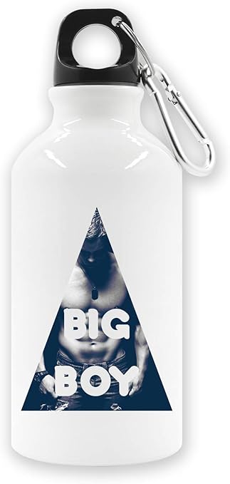 LukeTee Boy Muscles 6 Pack Fitness Botella de Agua para turistas ...