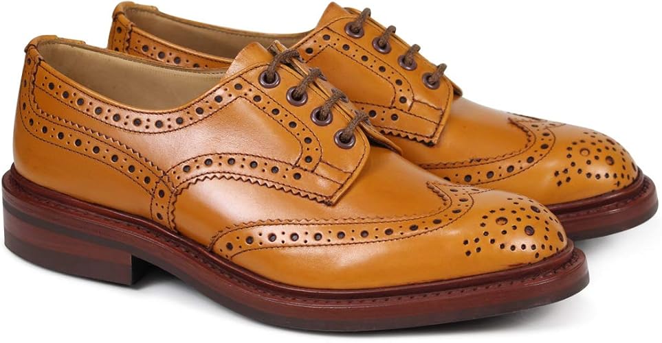 Amazon トリッカーズ Trickers ウイングチップ シューズ Bourton M5633 5ワイズ 並行輸入品 Tricker S トリッカーズ ビジネスシューズ