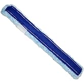 Unger Professional 18&rdquo; Window Cleaner Scrubber Refill Sleeve, Gently Cleans Glass Surfaces, Washing and Cleaning Supplies with Extra Scrubbing Power, Reusable Sleeve
