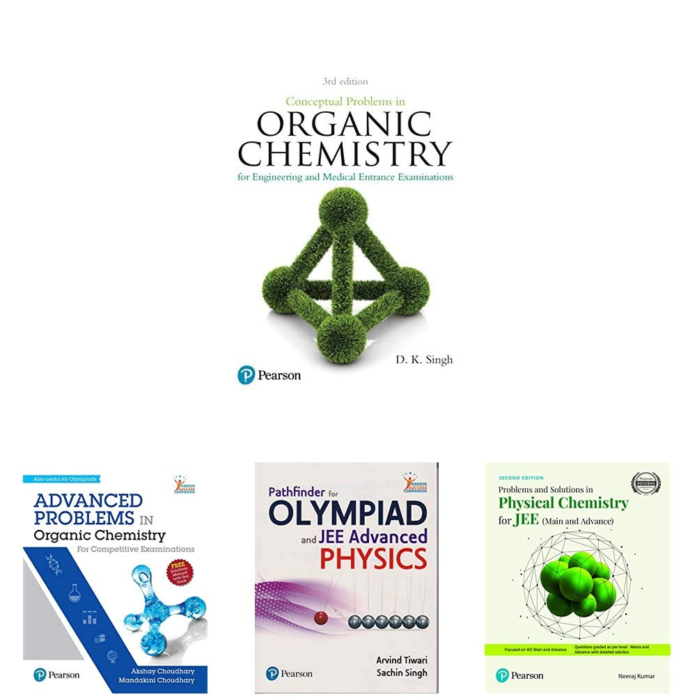 Organic Chemistry & Physics for JEE & NEET (Set of 4 books)(New Edition) Organic Chemistry & Physics for JEE & NEET (Set of 4 books)(New Edition)