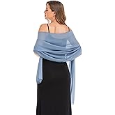 Pukguro Shawls and Wraps for Evening Dresses Sheer Chiffon Women Elegant Soft Silky Wraps Wedding Bridal Scarf