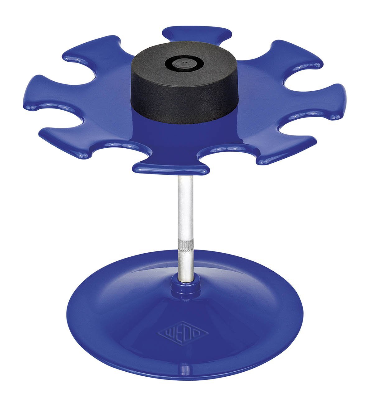 Wedo 0648 – Stamp Rack with 8 Compartments – Round Blue