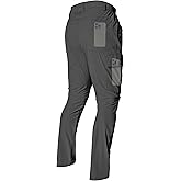 LINLANG EN Men's Lightweight Hiking Cargo Pants Waterproof Quick Dry Travel Climbing Camping Fishing Mens Work Pants Outdoor