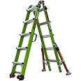 Little Giant Ladder Systems Conquest 2.0 All-Terrain, M22, 22ft, Multi-Position Ladder with Adjustable Outriggers, Fiberglass, Type 1A, 300 lbs Weight Rating, (17102-001)