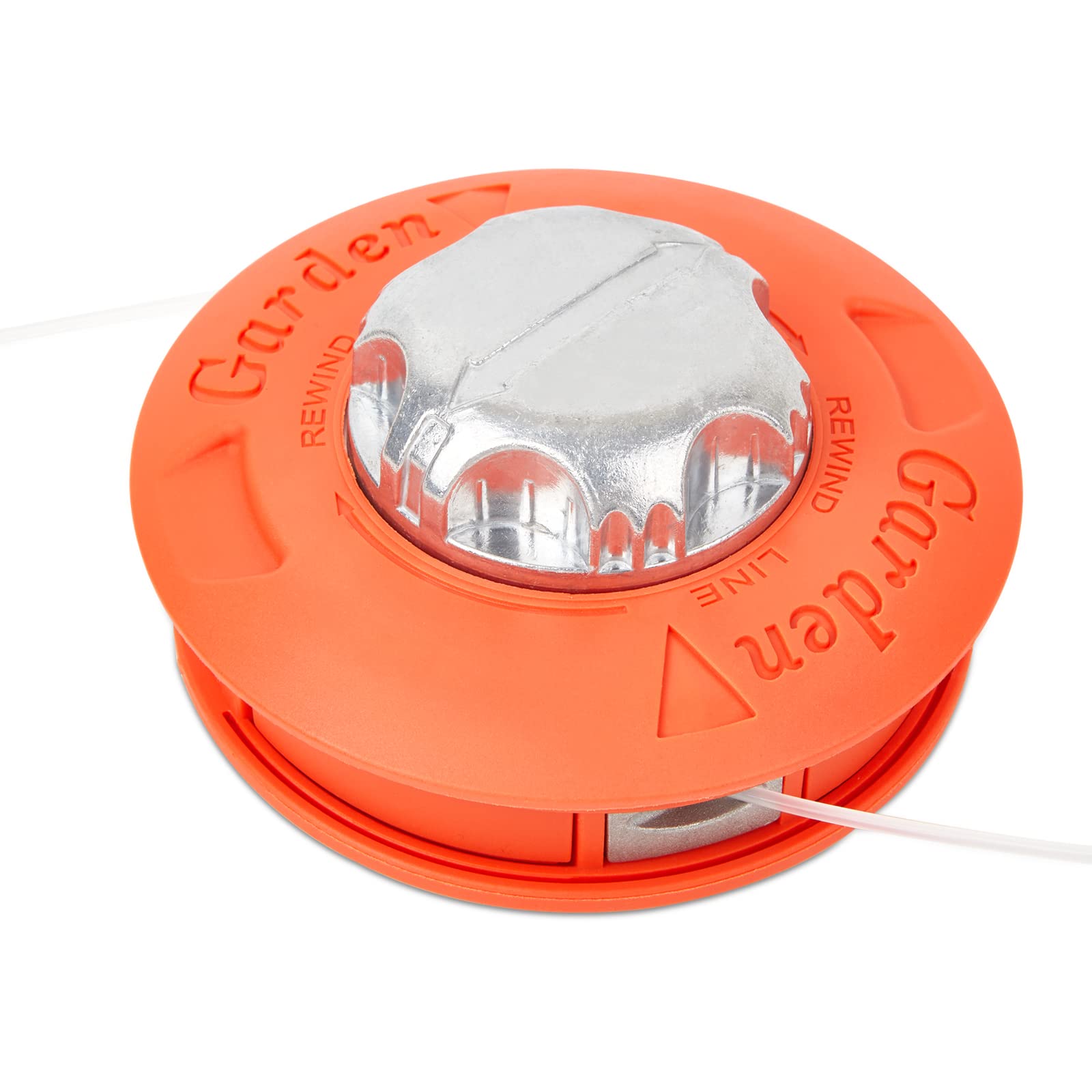 BUILDGRAND Line Head Mowing Head M10 x 1.25 Left Reinforced Nylon Thread Easy Load & Go for Lawnmower Brush Cutter