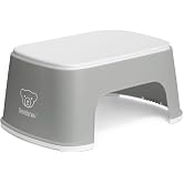 BabyBj&ouml;rn Step Stool, Gray/White