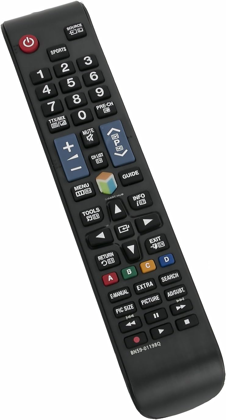 VINABTY BN59-01198Q Remote Control Replace for Samsung UE32J5500AK UE32J5500AU UE40JU6530U UE43J5500AK UE43J5500AU UE43J5500AW UE32J6300AK UE32J6300AW UE48J5605AK UE32J6302AK UE43J5672SU UE48J5500AK - Image 3